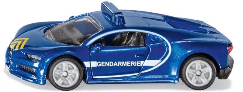 Mașinuță din metal Siku - Bugatti Chiron Gendamerie