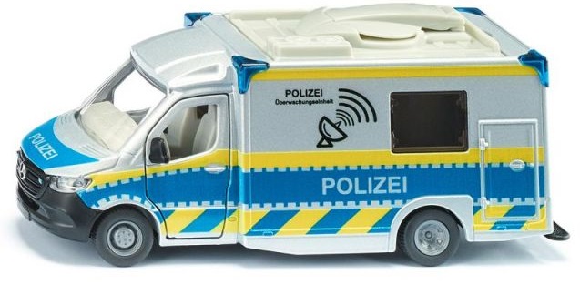 Mașinuță din metal Siku - Mercedes-Benz Sprinter Police, 1:50