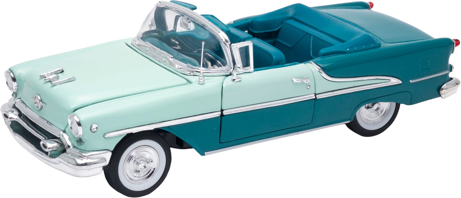 Mașină metalică Welly - 1955 Oldsmobile Super 88, 1:24