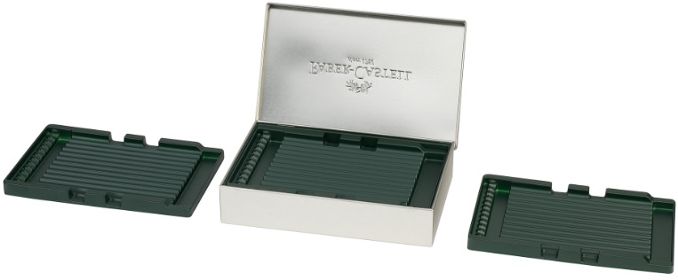 Cutie metalică Faber-Castell - Art & Graphic, pentru 36 de creioane