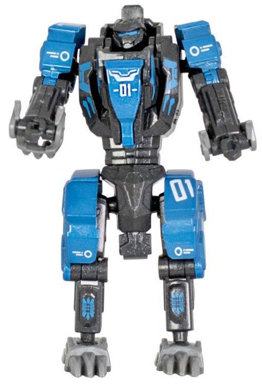 Figurină metalică transformabilă 2 în 1 Raya Toys - Bestii din aliaj blindat, Lup
