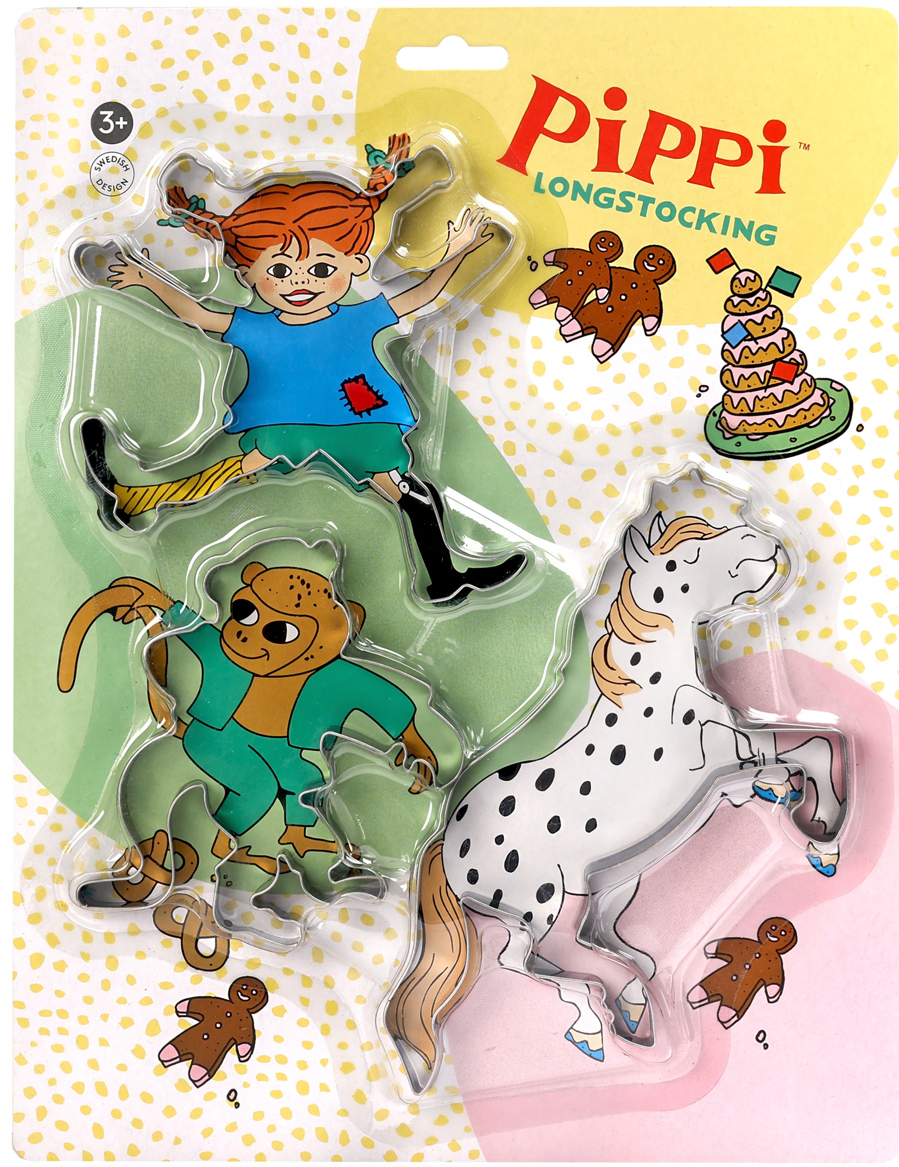 Forme metalice pentru biscuiți Pippi - Pippi Șosețica