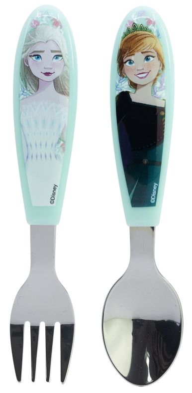 Ustensile metalice Stor - Frozen Snowy Tale, 2 buc