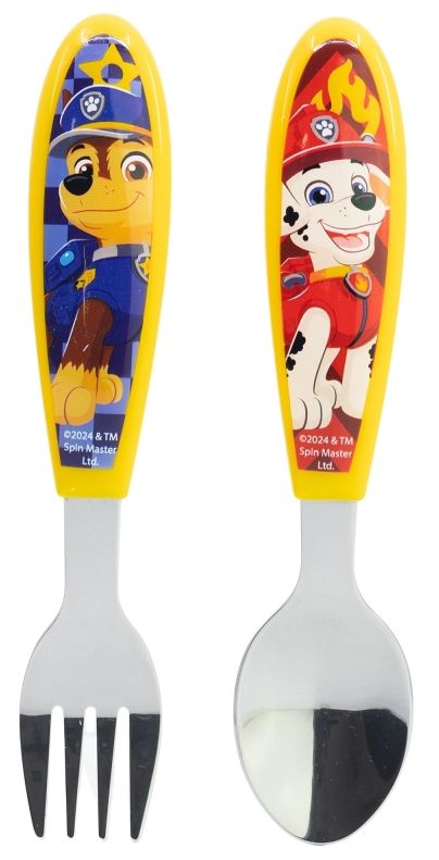 Ustensile metalice Stor - Paw Patrol Boy Rescue Pups, 2 buc