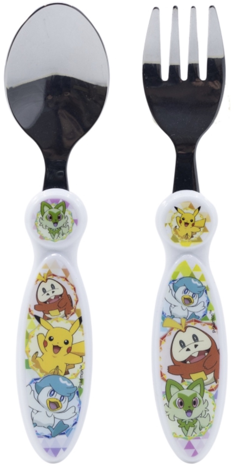 Ustensile metalice  Stor - Pokemon, 2 Buc.