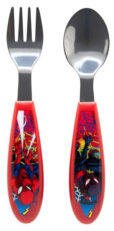 Ustensile metalice Stor - Spiderman Moving Target, 2 buc
