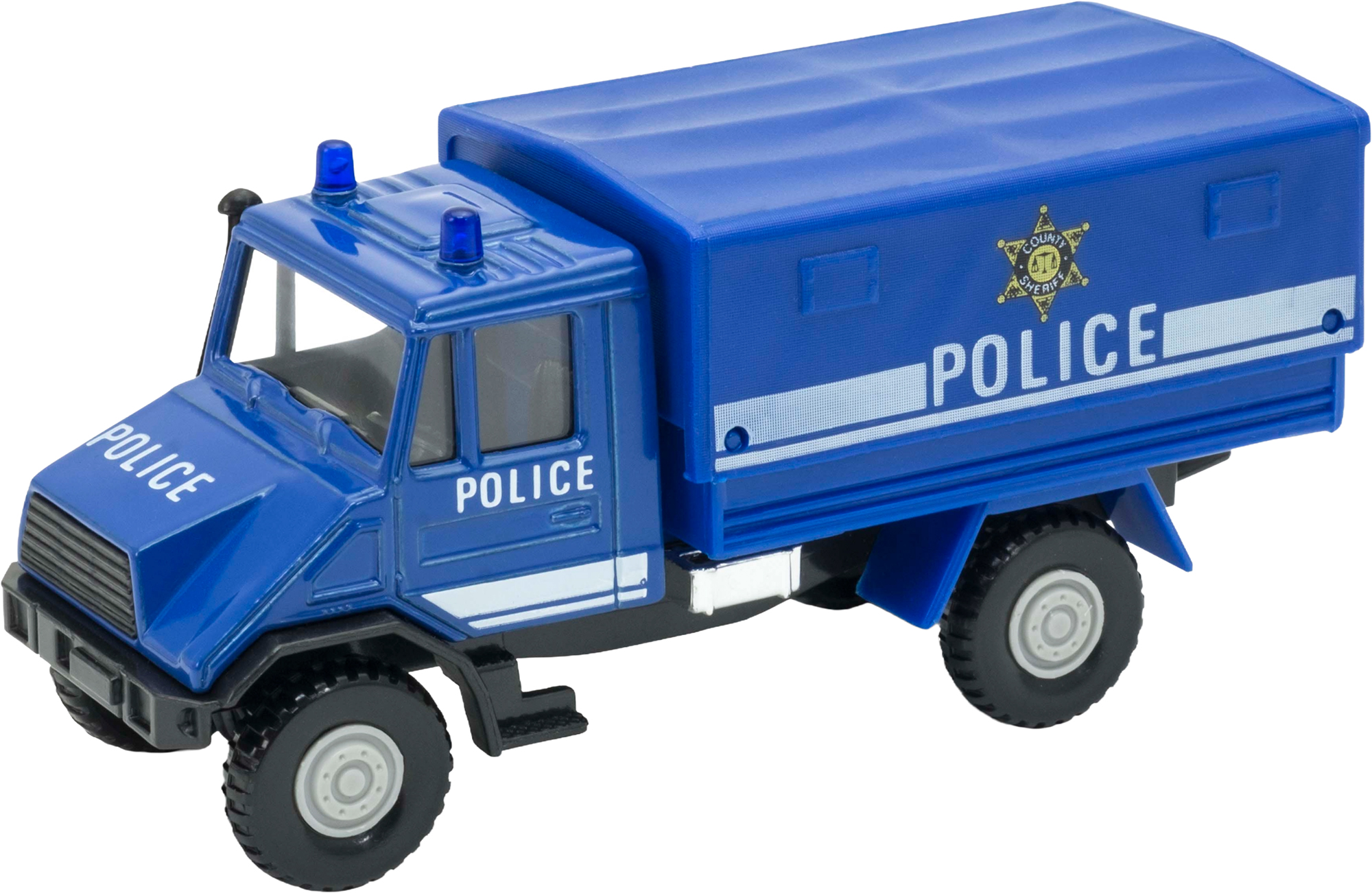 Camionetă Welly Urban Spirit Diecast - Camionetă de poliție, 1:34