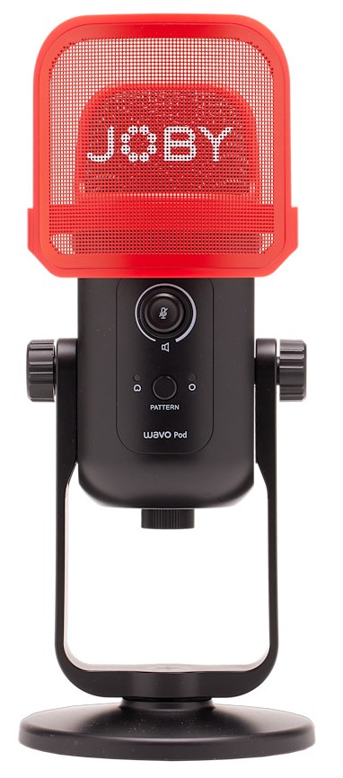 Microfon Joby - Wavo POD, roșu/negru