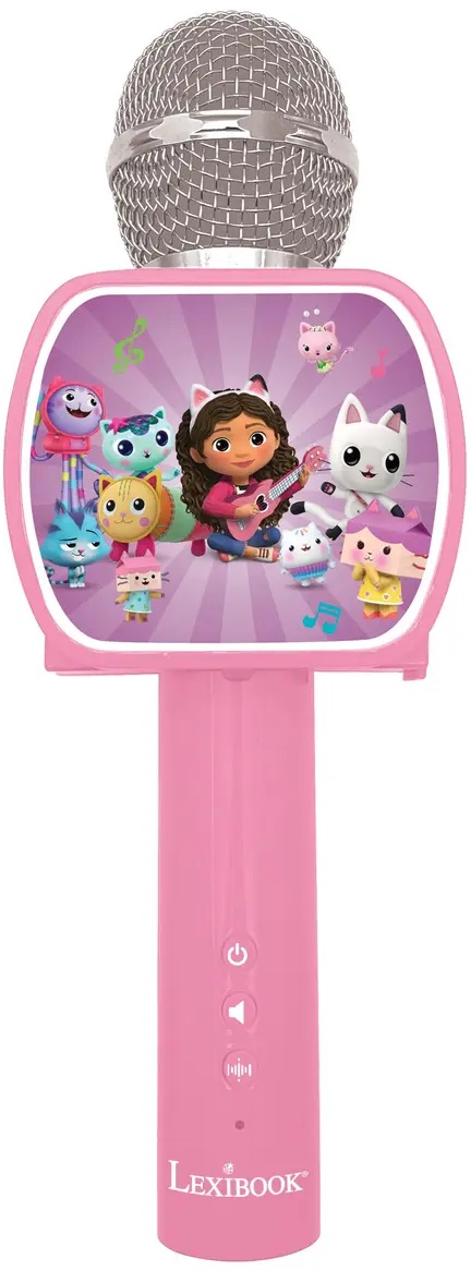 Microfon Lexibook - Gabby’s Dollhouse, wireless, roz