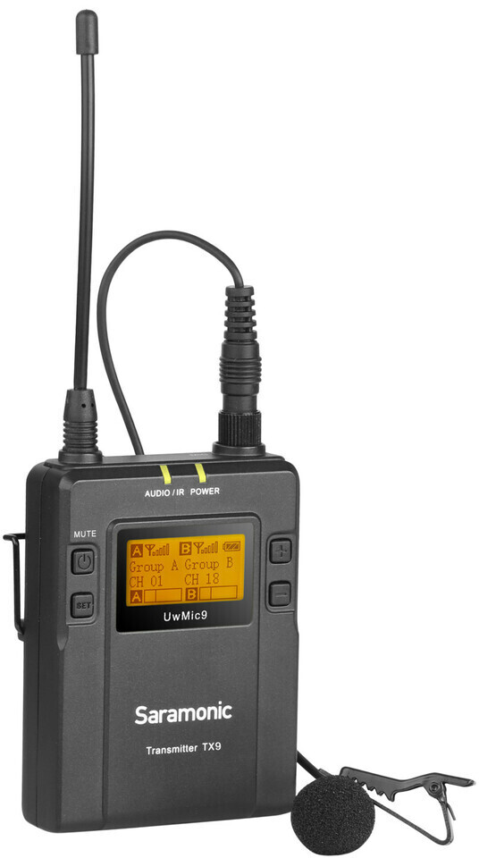Microfon Saramonic - UwMic9, fără fir, negru