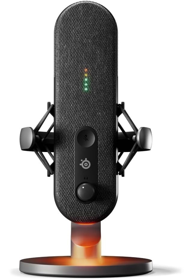 Microfon SteelSeries - Alias, negru