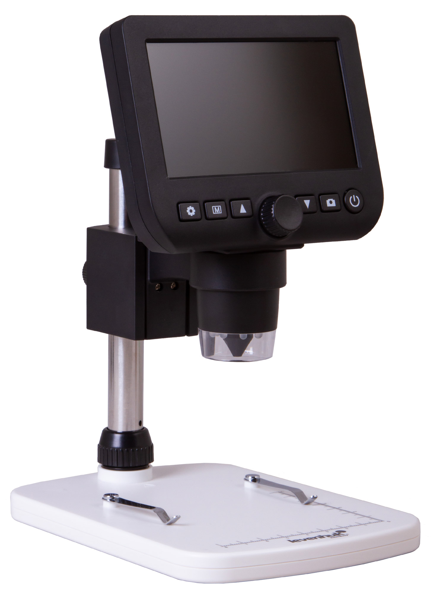 Microscop Levenhuk - DTX 350 LCD, digital, alb/negru