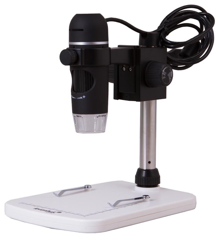 Microscop Levenhuk - DTX 90, negru/alb
