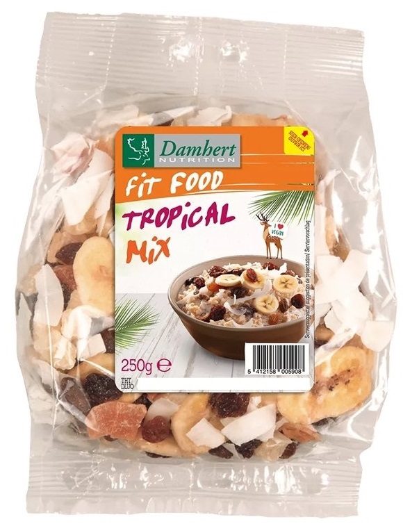 Mix de fructe tropicale uscate, 250 g, Damhert