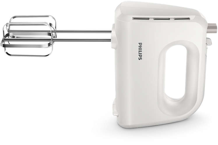 Mixer Philips - HR3705/00, 300W, 5 viteze, alb