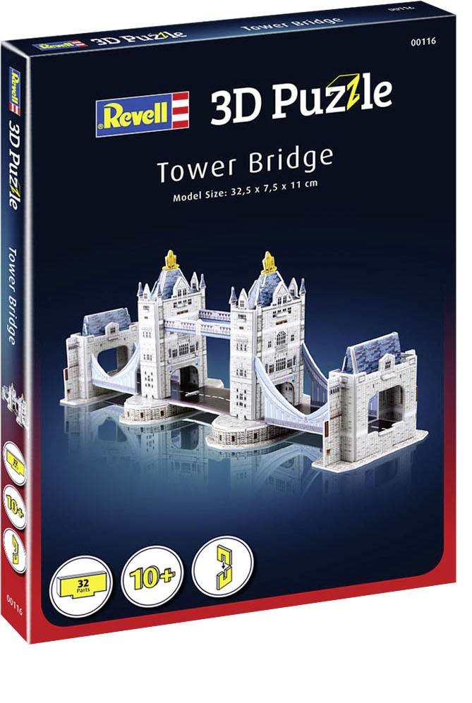 Mini puzzle 3D Revell din 32 de piese - Tower Bridge