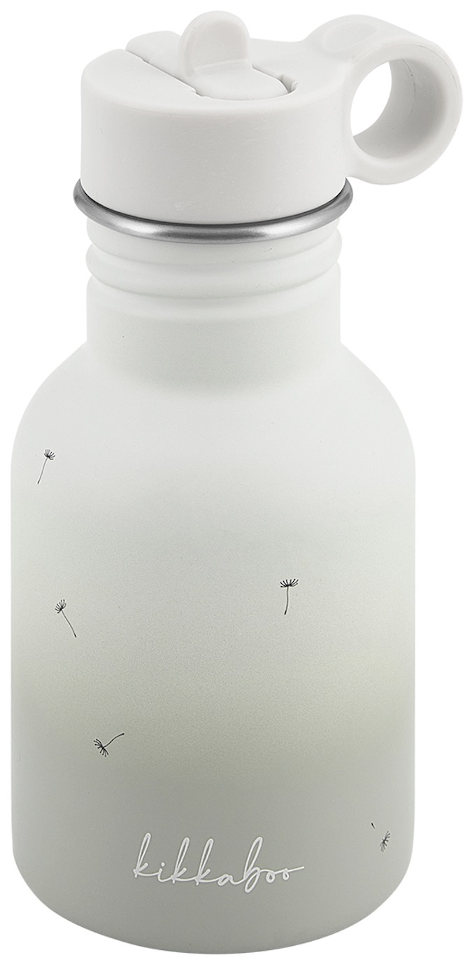 Sticlă mică KikkaBoo - Flora, 350 ml, Sand