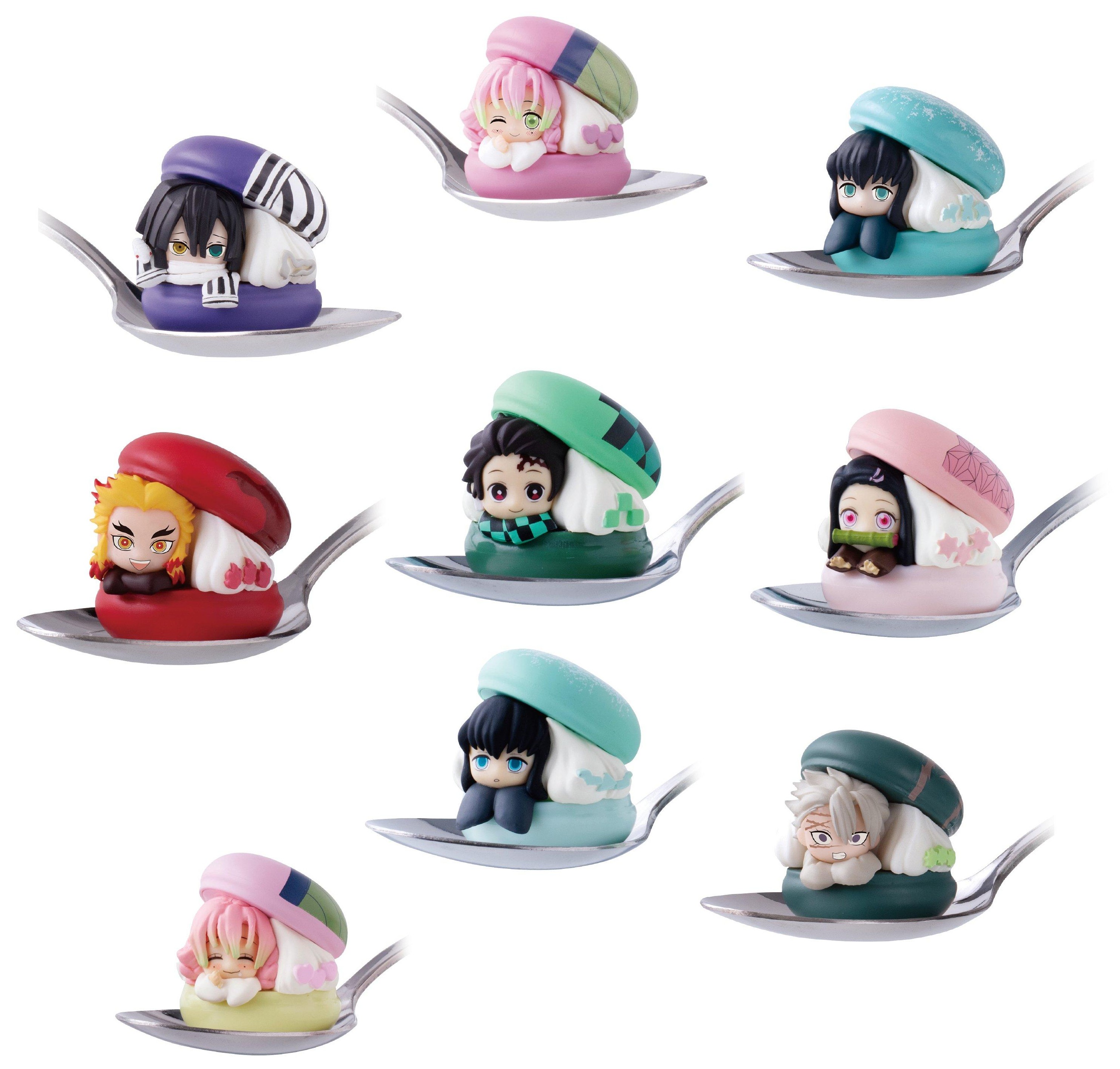 Figurină mini Bandai Animation: Demon Slayer - Macaron (Blind Bag), sortiment