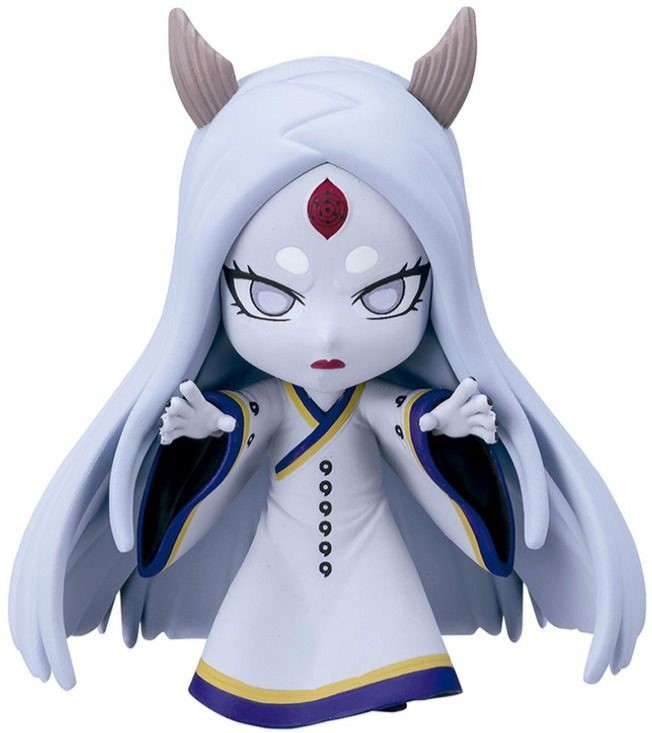 Mini-figurină Bandai Animation: Naruto Shippuden - Kaguya Otsutsuki (Chibi Masters), 8 cm