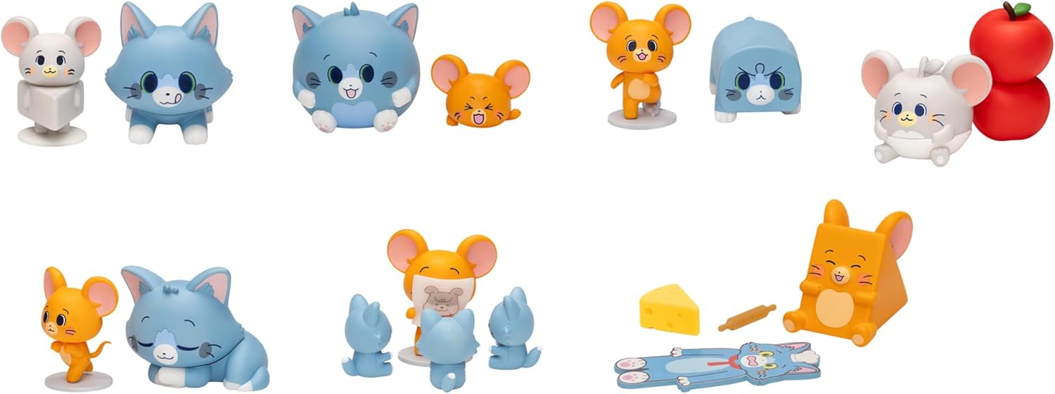 Figurină de pluș Beast Kingdom Animation: Tom &amp; Jerry - Gokko Series, Blind Box, sortiment