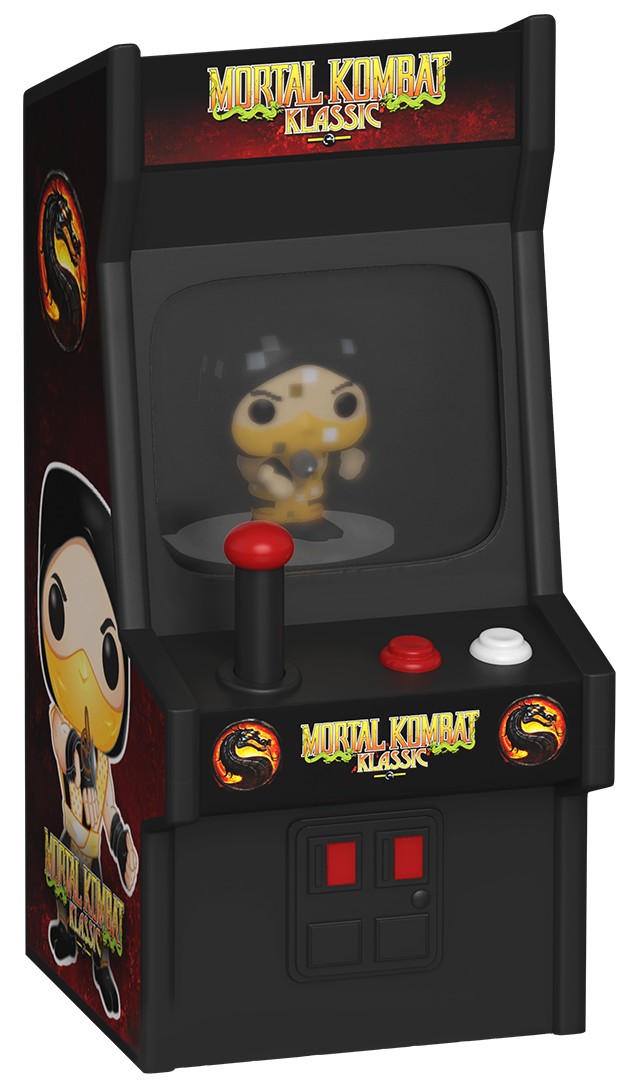 Mini-figurină  Funko Bitty POP! Arcade: Mortal Combat - Scorpion