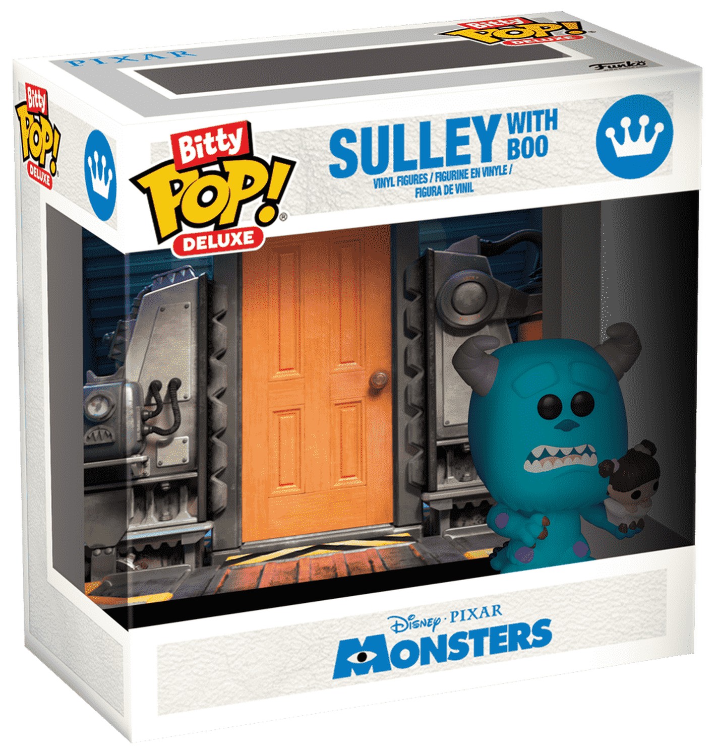 Mini-figurină Funko Bitty POP! Deluxe: Monsters - Sulley with Boo