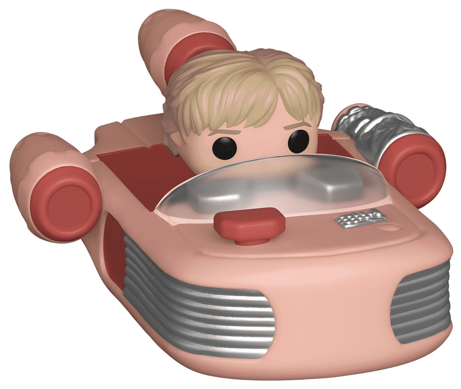 Mini-figurină  Funko Bitty POP! Movies: Star Wars - Luke Skywalker and Speeder