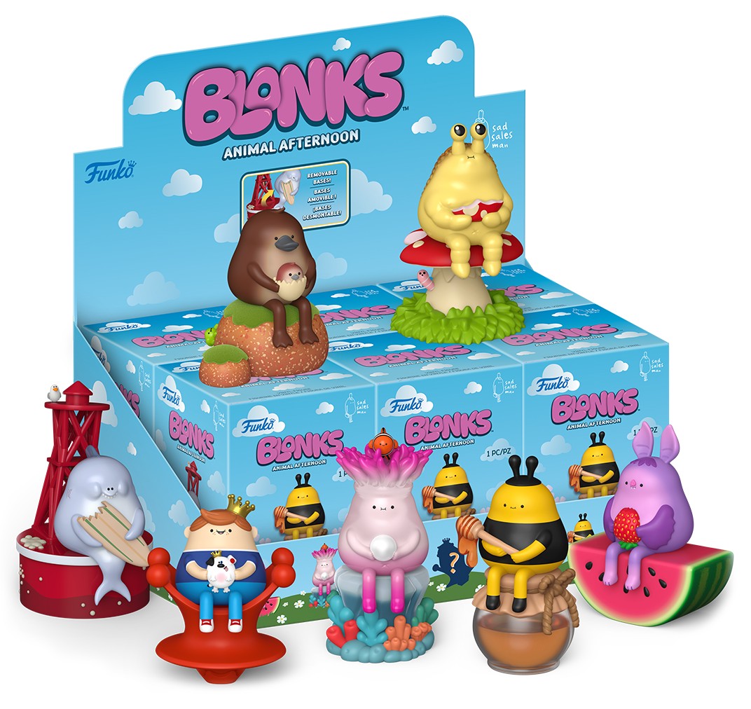 Mini figurina Funko Blonks Animal Afternoon - Sad Sales Man, sortiment