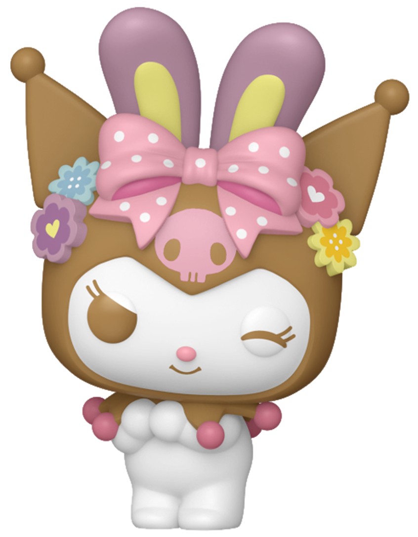 Mini-figurină Funko Pocket POP! Animation: Hello Kitty & Friends (Spring) - Kuromi