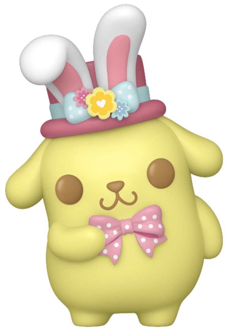 Mini-figurină Funko Pocket POP! Singles: Hello Kitty & Friends (Spring) - Pompompurin