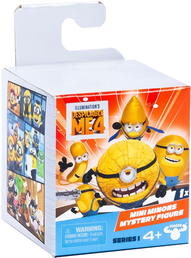 Mini figurină surpriză Moose Minions - Illuminations Despicable Me 4, sortiment