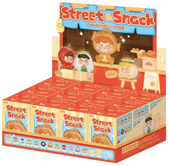 Mini-figurină Jotoys: Qkid - Street Snack Series, Blind Box, sortiment