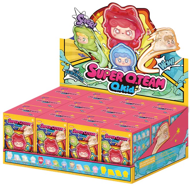 Mini-figurină Jotoys: Qkid - Super Q. Team Mini Series, 5 cm, Blind Box, sortiment