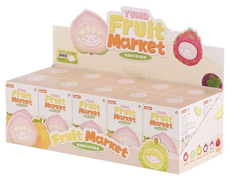 Mini figurina Jotoys: Yumo - Fruit Market Series, 11 cm, Cutie Blind, sortiment