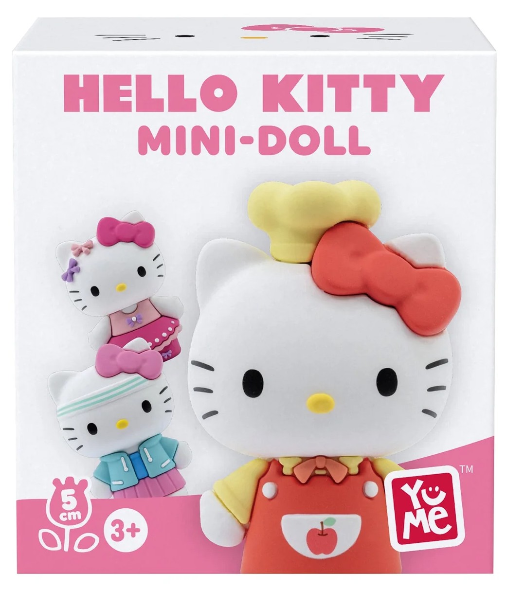 Mini-figurină YuMe Animation: Sanrio - Hello Kitty (Cute Outfit Series) (Blind Box), sortiment
