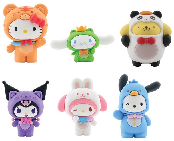 Figurină mini YuMe Animation: Sanrio - Hello Kitty, Forest Friends Series, sortiment