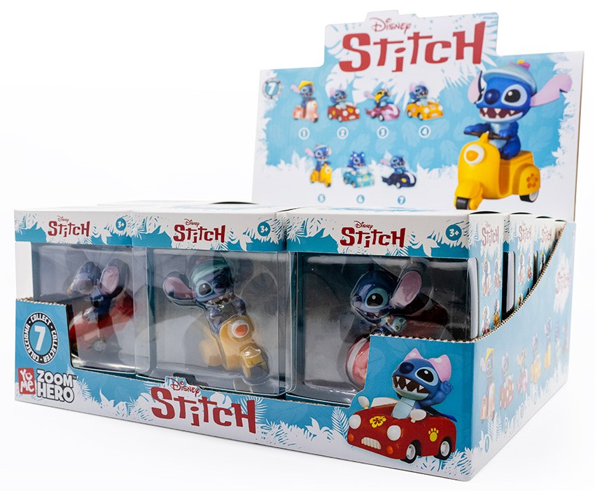 Figurină mini YuMe Disney: Lilo & Stitch - Zoom Hero, sortiment