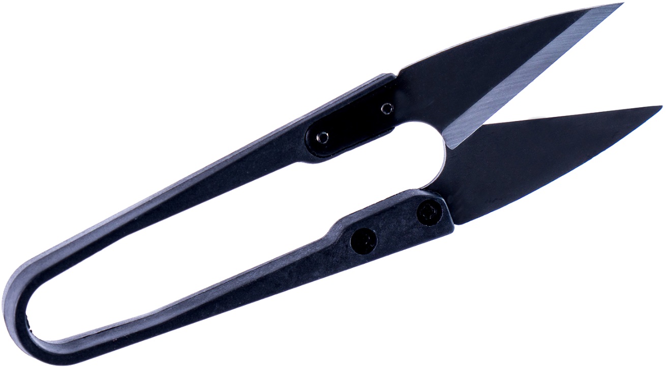 Mini foarfece de grădină Veritable - 10.4 cm, negru