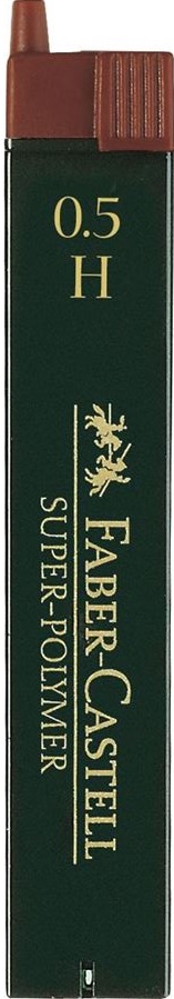 FABER-CASTELL MINI GRAFIT 0.5MM H 12 GRAFIT ÎN PACHET.