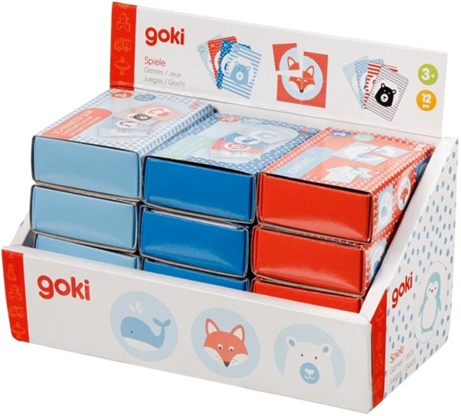 Mini joc de cărți Goki - Carimo, Cărți de joc, Black Peter, asortiment