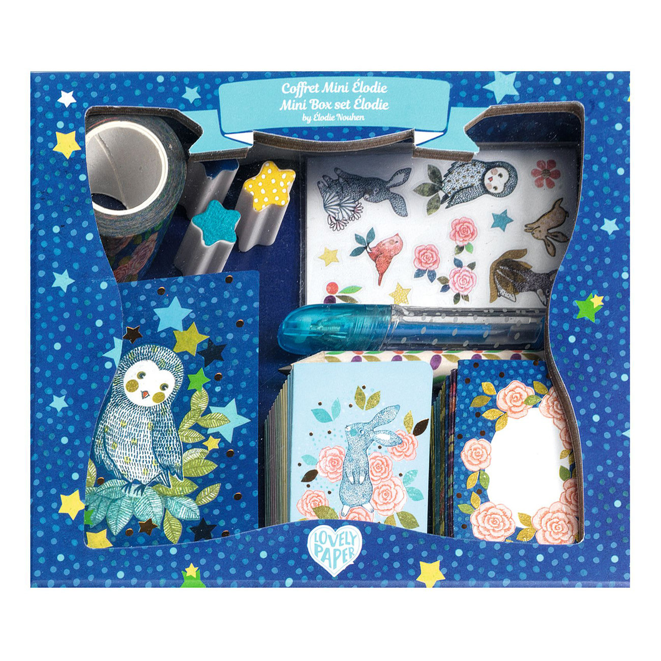 Mini set de corespondență Djeco - Elody