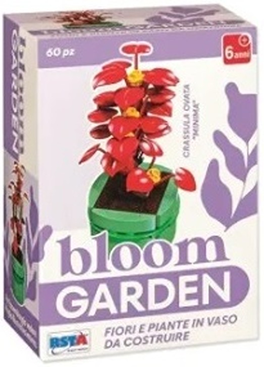 Mini constructor RS Toys Bloom Garden - Crassula Ovata "Minima", 60 piese