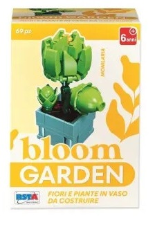 Mini constructor RS Toys Bloom Garden - Monilaria, 69 piese