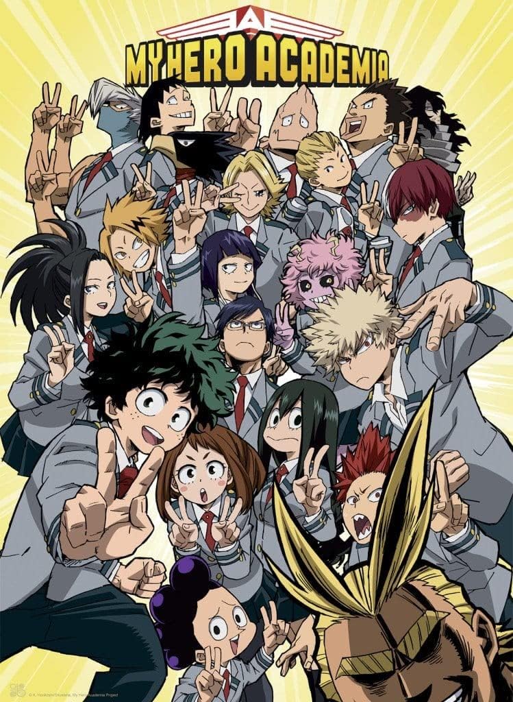 Mini poster GB eye Animation: My Hero Academia - Class