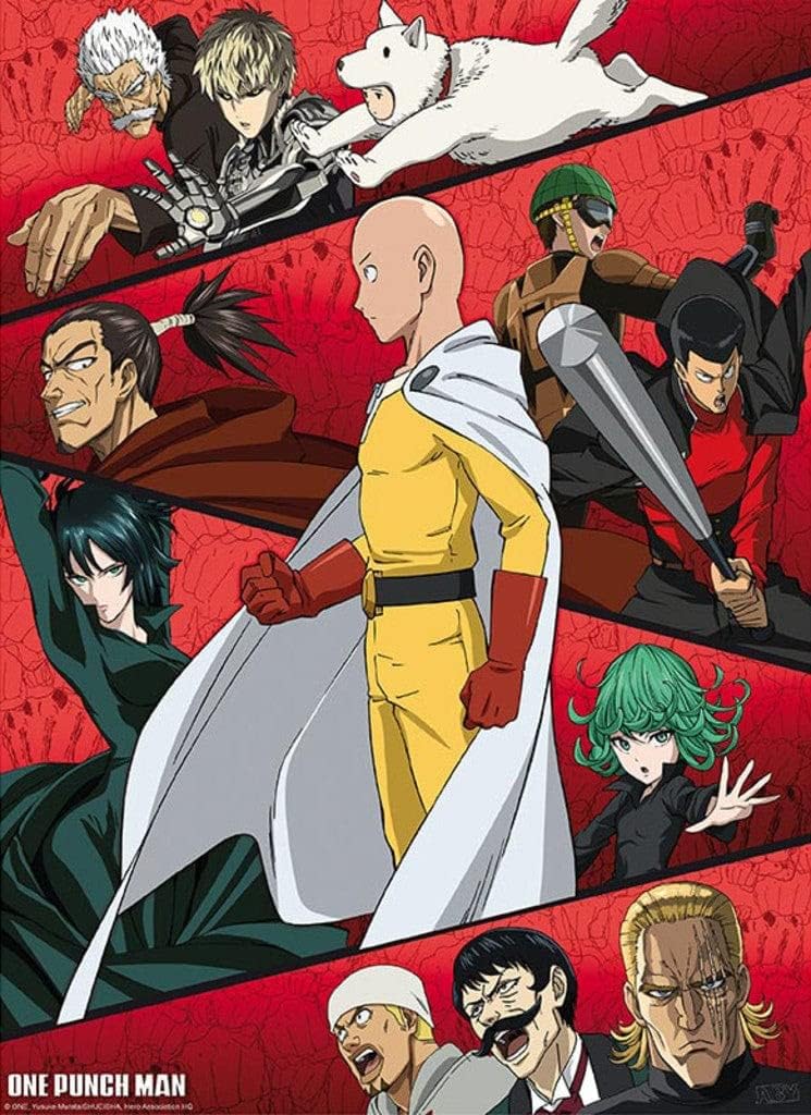 GB eye Animation Mini Poster: One Punch Man - Gathering of Heroes