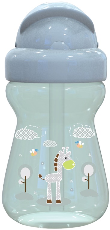 Sticluță sport Lorelli Baby Care - Animale, 200 ml, verde