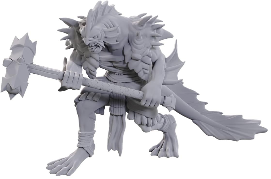 Miniatură Wizkids Games: Dungeons & Dragons - Sahuagin Coral Smasher (Nolzur's Marvelous Unpainted Miniatures)