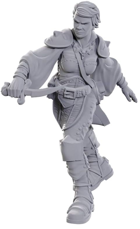 Miniatură Wizkids Games: Dungeons & Dragons - Swashbuckler (Nolzur's Marvelous Unpainted Miniatures)