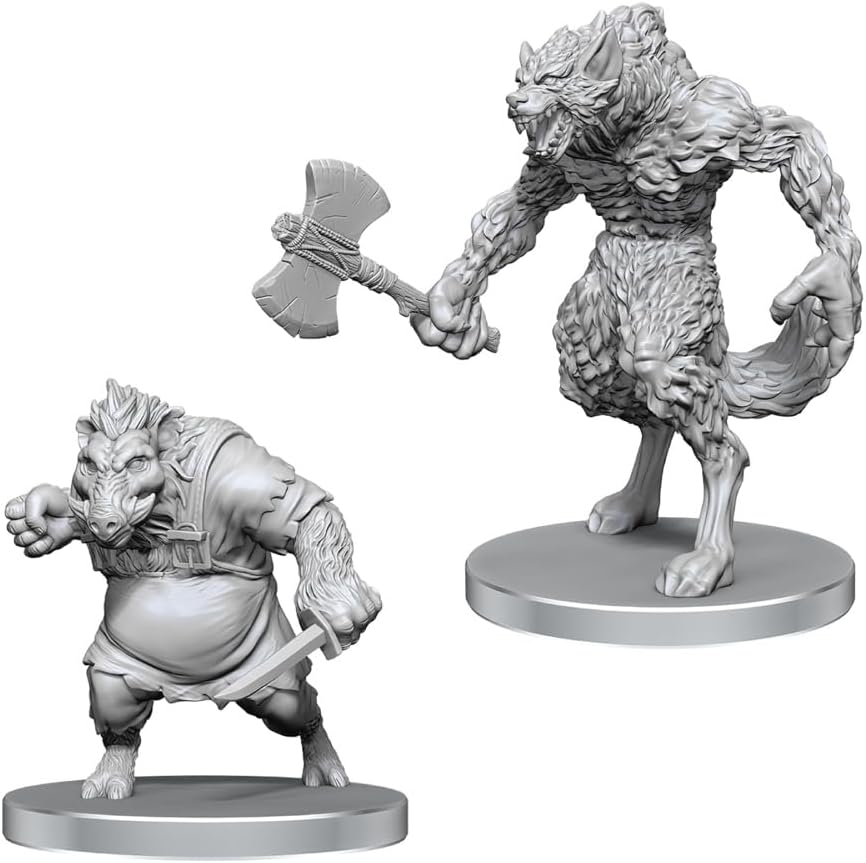 Miniatură Wizkids Games: Pathfinder Deepcuts - Werewolf &amp; Wereboar