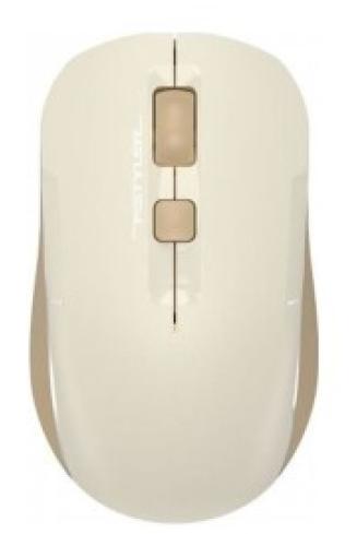 Mouse A4Tech - Fstyler FB26CS Air2 Cafe Latte, optică, wireless, bej